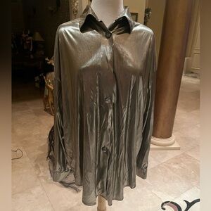 Vintage Silver Blouse